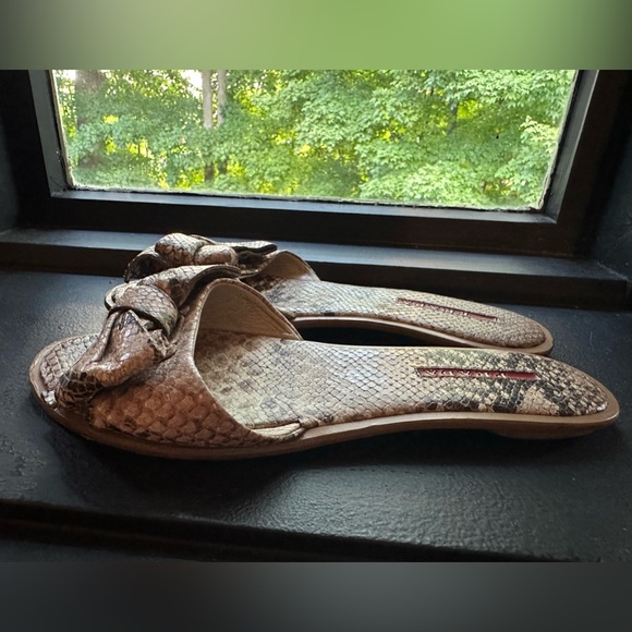 Authentic PRADA Sandals (Animal print) - Picture 3 of 4